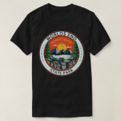 World End Staat Park Pennsylvania Abzeichen T-Shirt (Design vorne)