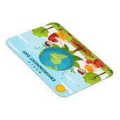 World Environment Day Tree Planting Magnet (Rechte Seite)