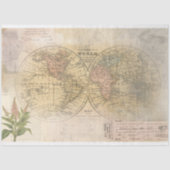 World Ephemere Decoupage Tissue Paper Seidenpapier (Vorderseite)
