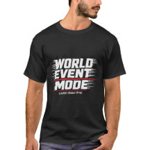 World Event Mode-Shirt – Limitiertes globales Merc