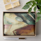 "World Expedition Chic: Maps & Travel" Seidenpapier (Geschenk)