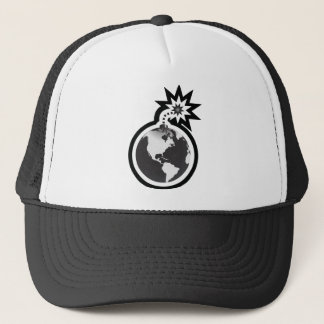 World Explosion Logo Trucker Hat Truckerkappe
