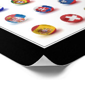 World Fußball 2010 - Poster (Ecke)