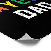 World Gayest Vater Niedlich Gay Pride Lgbt Vathers Poster (Ecke)