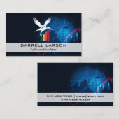 World Global | Finance Markets Visitenkarte (Vorne/Hinten)