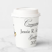 World Globe and Diploma Graduation Party Pappbecher (Links)