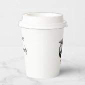 World Globe and Diploma Graduation Party Pappbecher (Rechts)