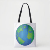 World Globe Map Tasche (Vorderseite)