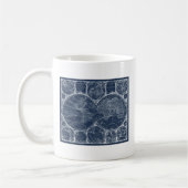 World Globes Blueprint Kaffeetasse (Links)