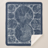 World Globes Blueprint Sherpadecke (Vorderseite)