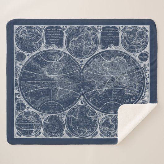 World Globes Blueprint Sherpadecke (Vorderseite (Horizontal))