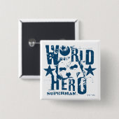 World Hero Stars Button (Vorne & Hinten)
