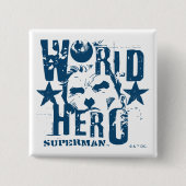 World Hero Stars Button (Vorderseite)