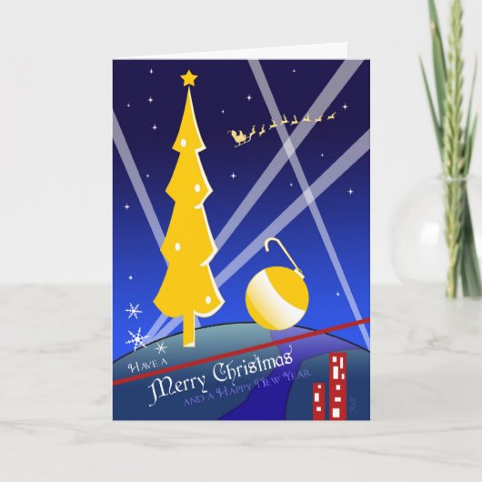 World Holiday Spotlight Feiertagskarte (Vorderseite)