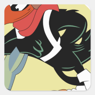 World II Patch, 47. Bomb Squadron, AAF Quadratischer Aufkleber