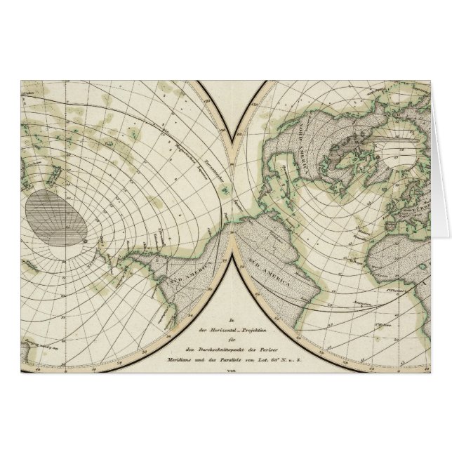 World isodynamic lines (Vorderseite (Horizontal))