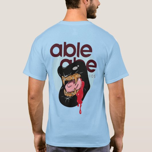 WORLD IST EIN VAMPIRE, Z.B. T - Shirt (Rückseite)