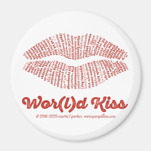 World Kiss Magnet (Vorne)