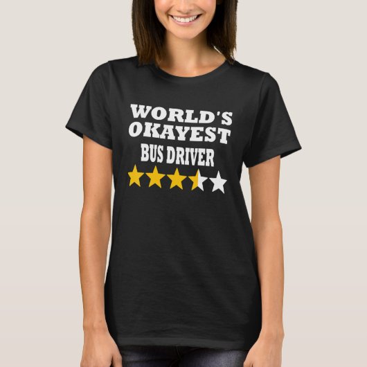 World Konzest Bus Driver - Funny Bus Driver T-Shirt (Vorderseite)
