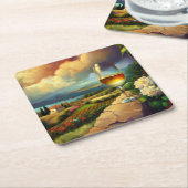 World Locations Untersetzer / Côte d'Azur 01 (angewinkelt)