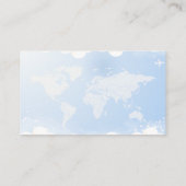 World Map Adventure erwartet Bücher für Baby Begleitkarte (Rückseite)