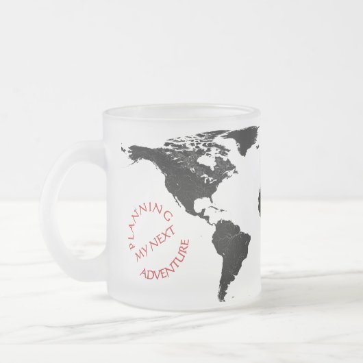 World Map Adventure – Personalized Mattglastasse (Links)