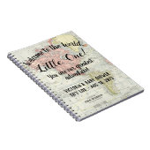 World Map Baby Showhandbuch Notizblock (Rechte Seite)