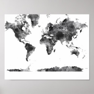 WORLD MAP BG3 - POSTER