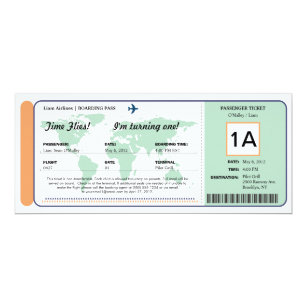 Boarding Pass Einladungen Zazzle De