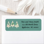 World Map Christmas Trees Labels (Insitu)