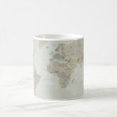 World Map Coffee Tasse (Mittel)
