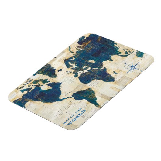 World Map Collage Magnet (Linke Seite)