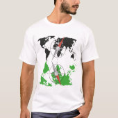 World Map Compass T-Shirt (Vorderseite)