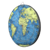 World Map Dart Board Dartscheibe (Vorderseite rechts)