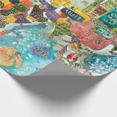 World Map  Geschenkpapier (Ecke)