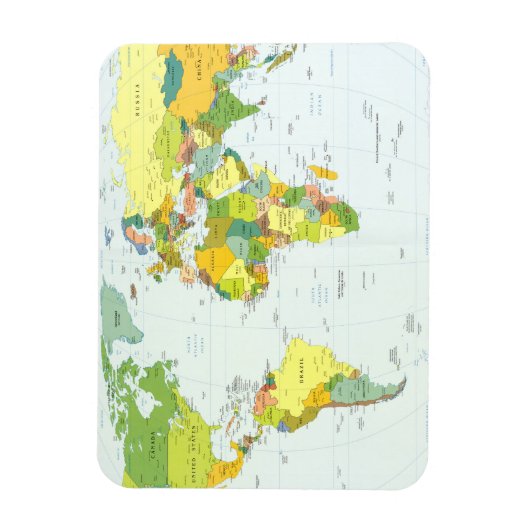 world+map+global+country+Atlas Magnet (Vertikal)