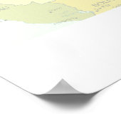world+map+global+country+Atlas Poster (Ecke)