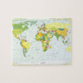 world+map+global+country+Atlas Puzzle (Horizontal)