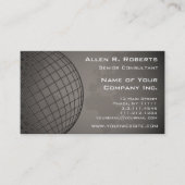 World Map Global Marketing Sales Corporation Visitenkarte (Vorderseite)