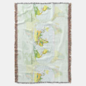 World Map Globe Country Atlas Decke (Vorderseite Vertikal)