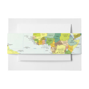 World Map Globe Country Atlas Einladungsbanderole