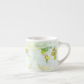 World Map Globe Country Atlas Espressotasse (Rechts)