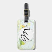 World Map Globe Country Atlas Gepäckanhänger (Vorderseite vertikal)