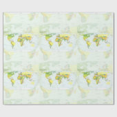 World Map Globe Country Atlas Geschenkpapier (Flach)