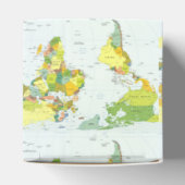 World Map Globe Country Atlas Geschenkschachtel (Oben)