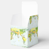 World Map Globe Country Atlas Geschenkschachtel (Geöffnet)