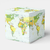 World Map Globe Country Atlas Geschenkschachtel (Rückseite)