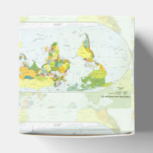 World Map Globe Country Atlas Geschenkschachtel (Oben)