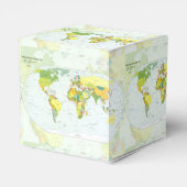 World Map Globe Country Atlas Geschenkschachtel (Rückseite)