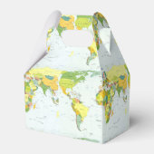 World Map Globe Country Atlas Geschenkschachtel (Rückseite)